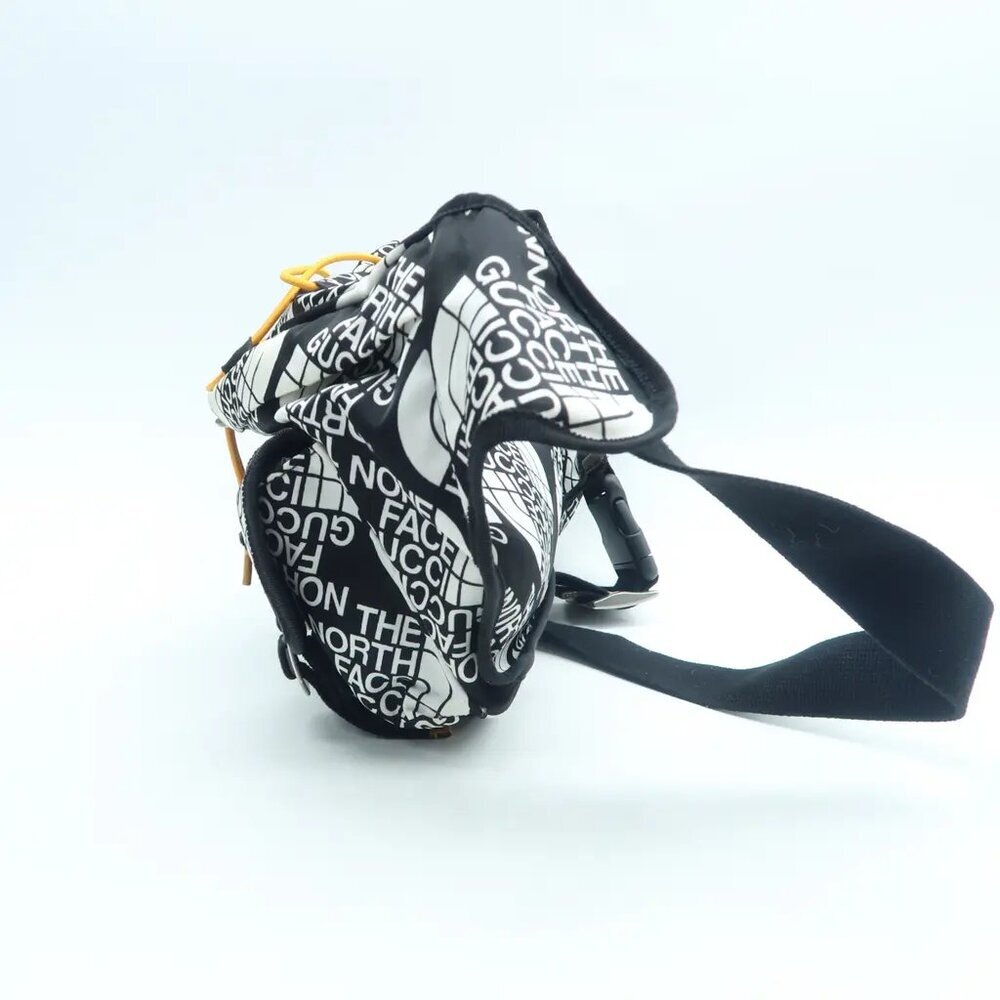 100% Authentic GUCCI Black GG Marmont Cloth Crossbody bag 861-073124 - Picture 3 of 12